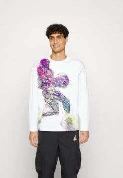 Jordan Camiseta De Manga Larga - White , Hombre