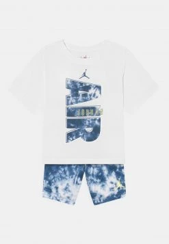 Jordan CLOUD DYE BIKE SET - Camiseta Estampada - Dark Marina Blue , Niños