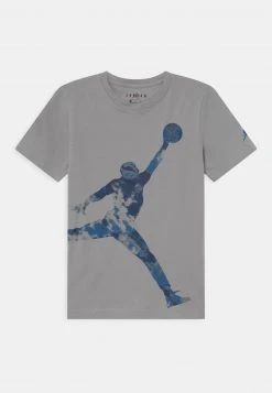 Jordan ICE DYE JUMBO JUMPMAN - Camiseta Estampada - Light Smoke Gray , Niños