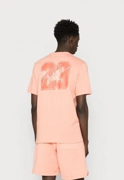 Jordan FLIGHT CREW - Camiseta Estampada - Madder Root , Hombre