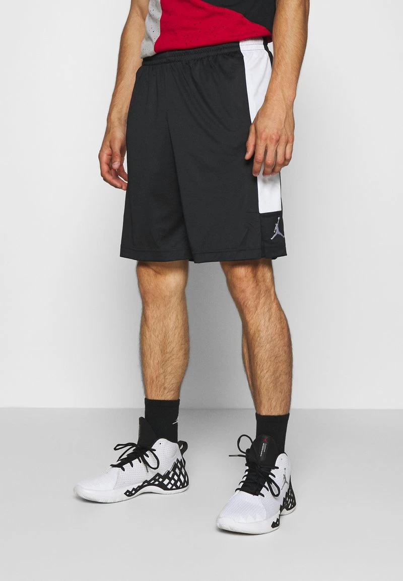 Jordan AIR DRY SHORT - Pantalón Corto De Deporte - Black/white, Hombre