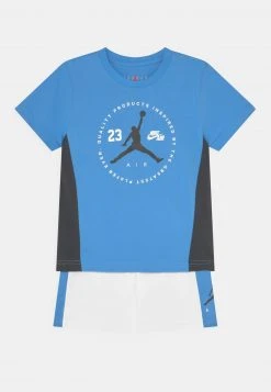 Jordan COURT BLOCKED SET - Camiseta Estampada - White, Niños