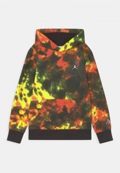 Jordan ESSENTIALS SMOKE DYE - Jersey Con Capucha - Total Orange , Niños