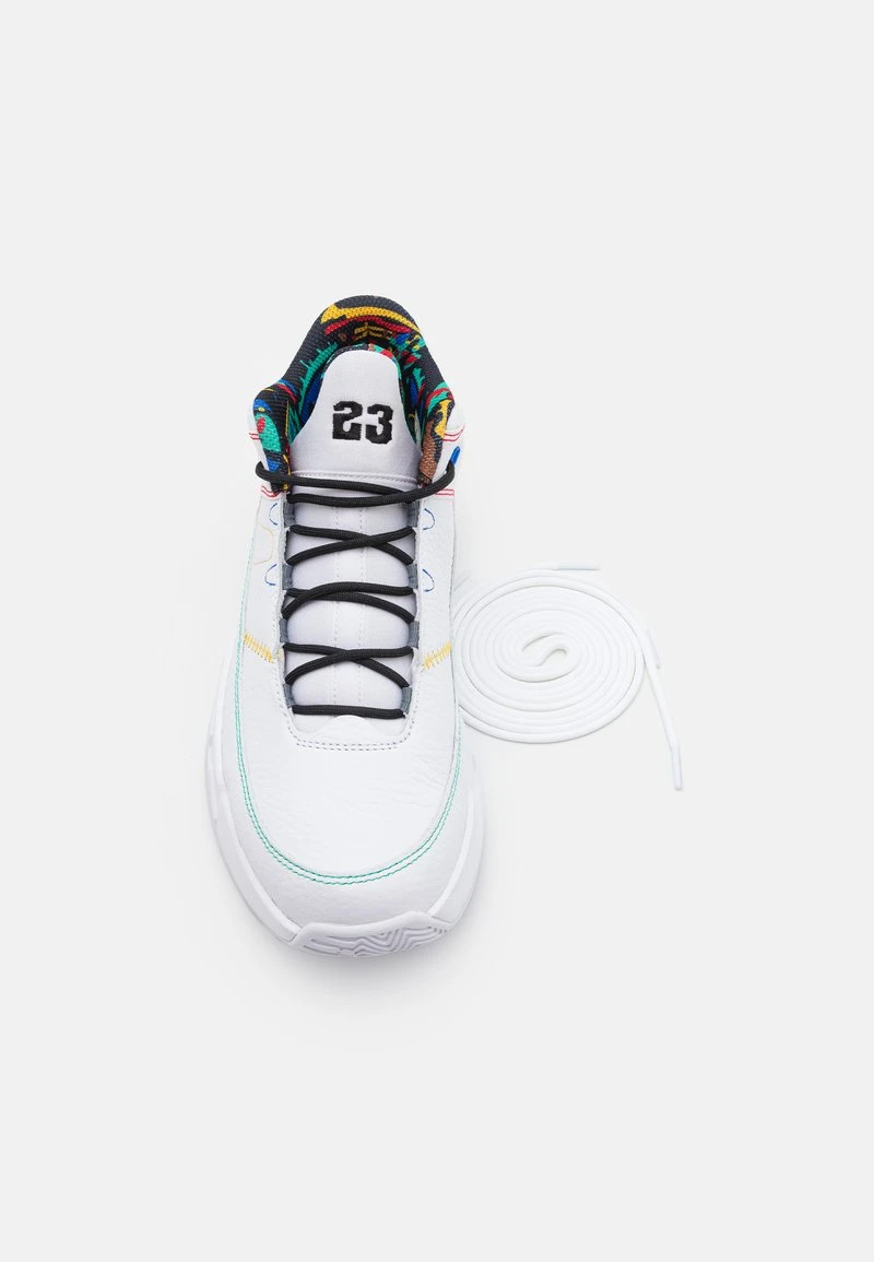 Jordan MAX AURA 3 - Zapatillas Altas - White/black/roma Green/university Red/pollen/game Royal, Hombre - Imagen 6