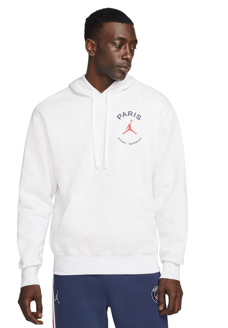 Jordan Jersey Con Capucha - Weissgraublau , Hombre