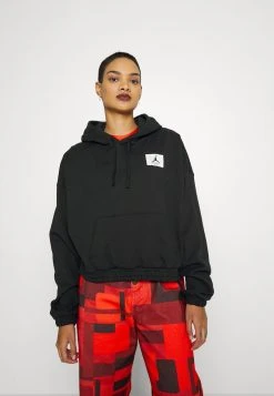 Jordan W J ESSEN - Jersey Con Capucha - Black , Mujer