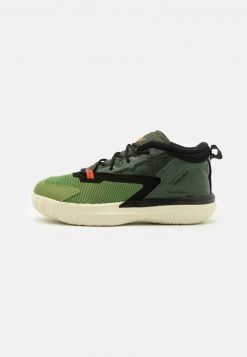 Jordan ZION 1 UNISEX - Zapatillas De Baloncesto - Carbon Green/black/asparagus/beach/light Brown/university Red, Unisexo